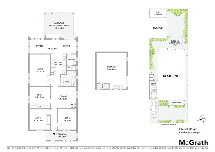 Floorplan of Homely house listing, 32 Mentmore Avenue, Rosebery NSW 2018