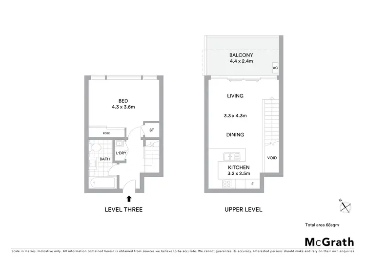 Floorplan of Homely apartment listing, 174/3 Queen Street, Rosebery NSW 2018
