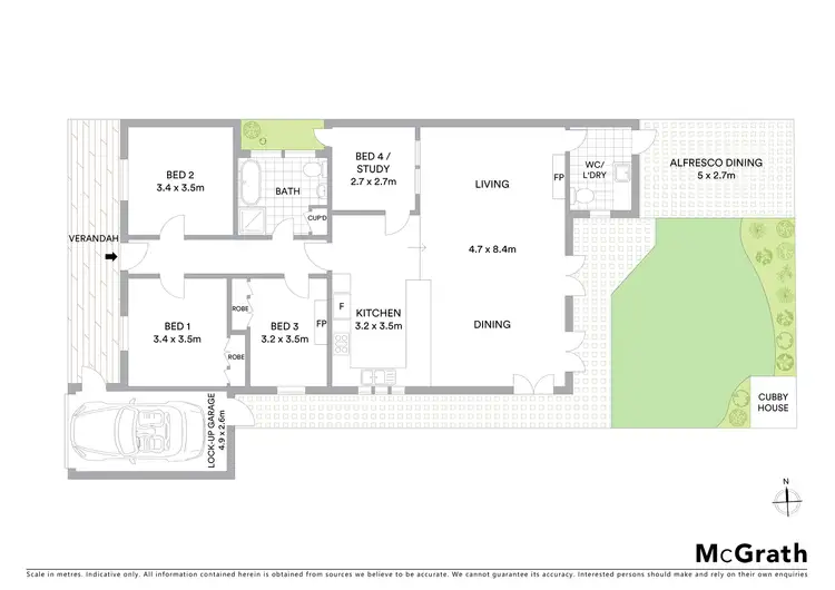 Floorplan of Homely house listing, 34 Young Street, St Kilda East VIC 3183