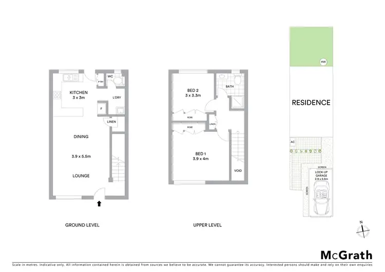 Floorplan of Homely townhouse listing, 7/49 Colac Street, Kedron QLD 4031