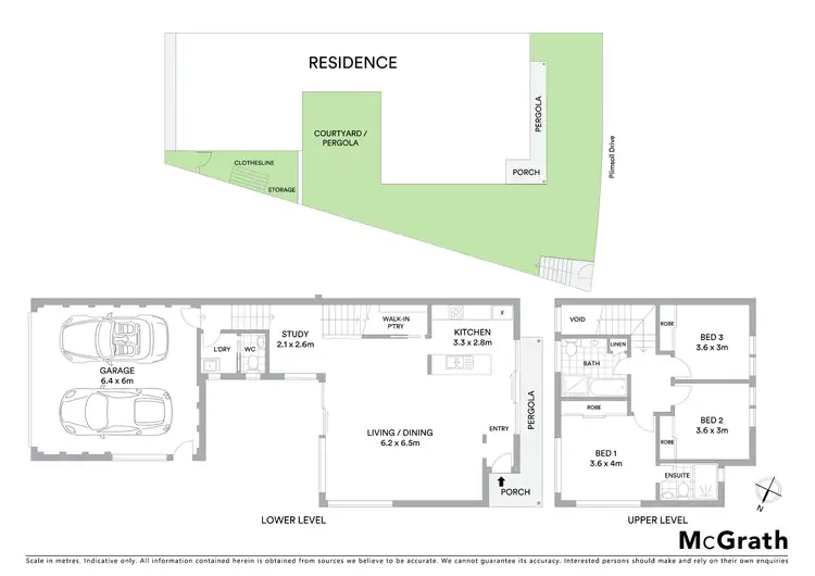 Floorplan of Homely townhouse listing, 15/142 Plimsoll Drive, Casey ACT 2913