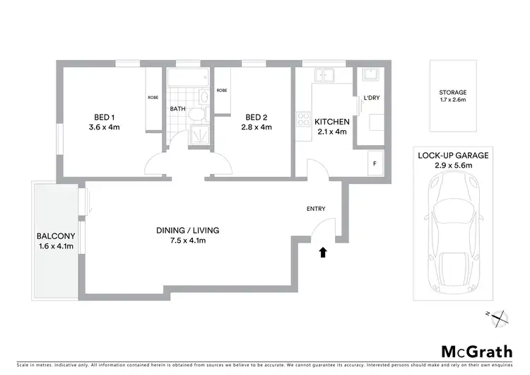 Floorplan of Homely apartment listing, 17/381 Mowbray Road, Chatswood NSW 2067