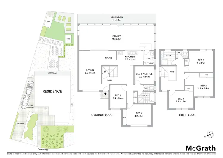 Floorplan of Homely house listing, 3 Fagan Place, Bonnyrigg NSW 2177