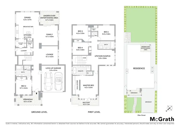 Floorplan of Homely house listing, 10 Ellen Street, Ryde NSW 2112