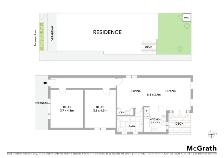 Floorplan of Homely house listing, 42 Rosamond Street, Balaclava VIC 3183