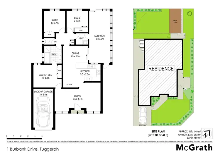 Floorplan of Homely house listing, 1 Burbank Drive, Tuggerah NSW 2259