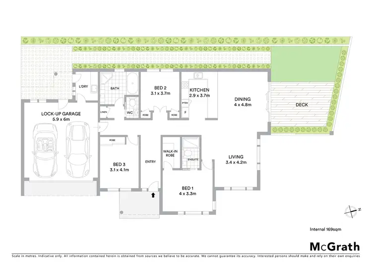 Floorplan of Homely townhouse listing, 1/30 Havenview Road, Terrigal NSW 2260