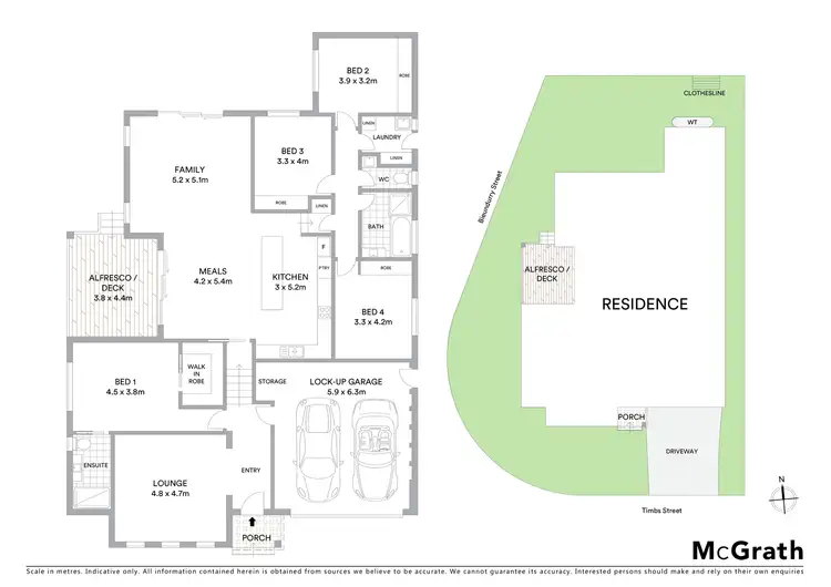 Floorplan of Homely house listing, 52 Bieundurry Street, Bonner ACT 2914
