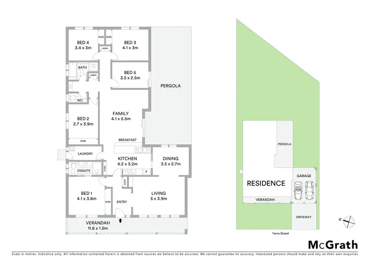 Floorplan of Homely house listing, 37 Yarra Street, Kaleen ACT 2617