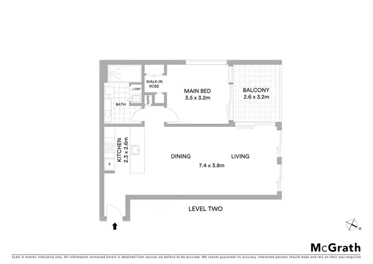 Floorplan of Homely apartment listing, 15/12 Trevillian Quay, Kingston ACT 2604