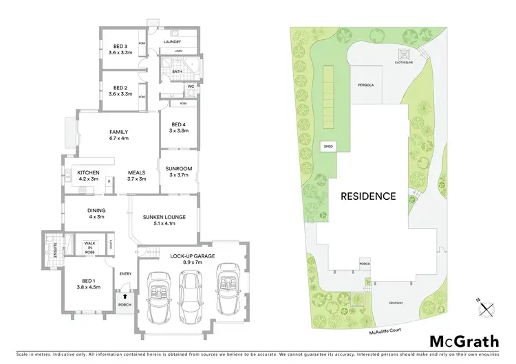 Floorplan of Homely house listing, 22 McAuliffe Court, Nicholls ACT 2913