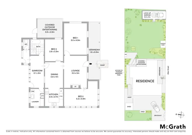 Floorplan of Homely house listing, 9 Allen Street, Leichhardt NSW 2040
