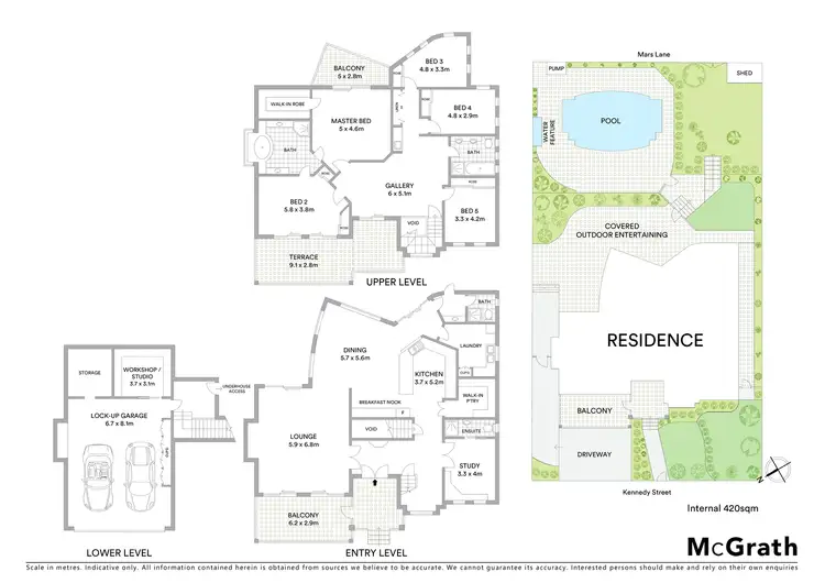 Floorplan of Homely house listing, 7 Kennedy Street, Gladesville NSW 2111