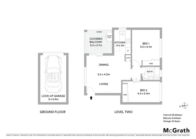 Floorplan of Homely apartment listing, 4/4 Ashburner Street, Manly NSW 2095
