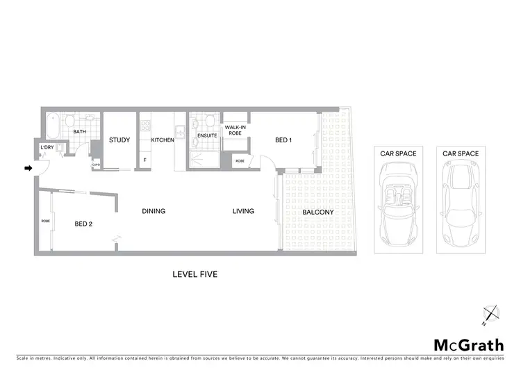 Floorplan of Homely unit listing, 4509/25-31 East Quay Drive, Biggera Waters QLD 4216