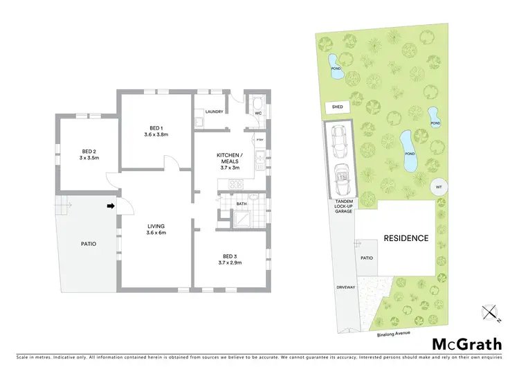 Floorplan of Homely house listing, 9 Binalong Avenue, Chadstone VIC 3148