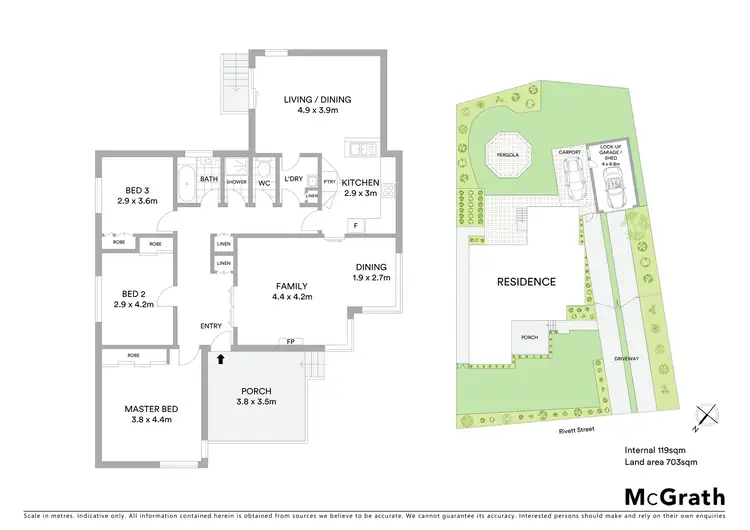 Floorplan of Homely house listing, 20 Rivett Street, Hackett ACT 2602