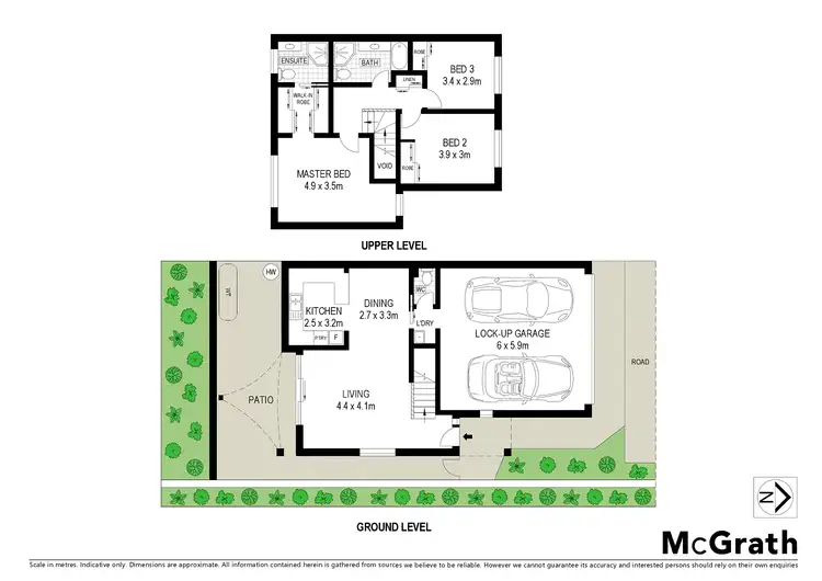 Floorplan of Homely townhouse listing, 28/11 Tripcony Place, Wakerley QLD 4154