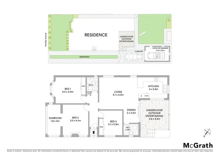 Floorplan of Homely house listing, 32 Handley Avenue, Bexley North NSW 2207