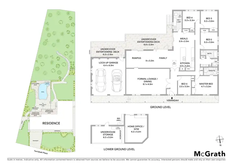 Floorplan of Homely house listing, 15 Yerriebah Place, Castle Hill NSW 2154