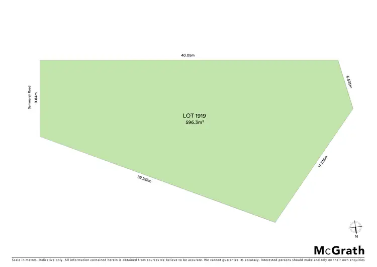 Floorplan of Homely land listing, 15 Sammarah Road, Edmondson Park NSW 2174
