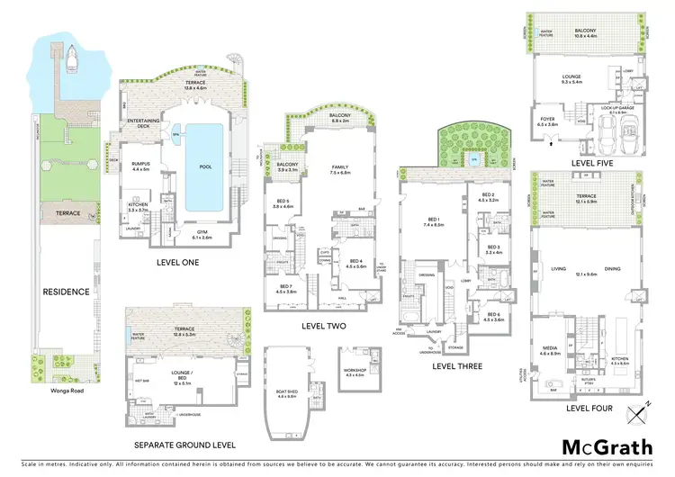 Floorplan of Homely house listing, 8 Wonga Road, Cremorne NSW 2090