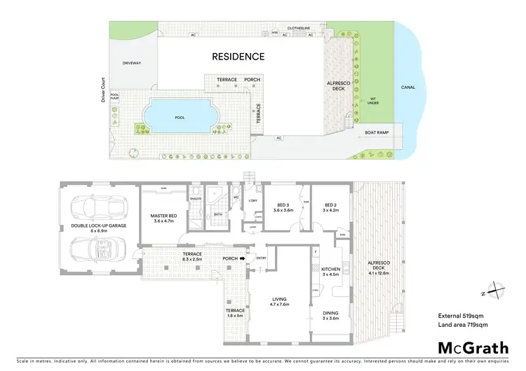 Floorplan of Homely house listing, 8 Driver Court, Mermaid Waters QLD 4218