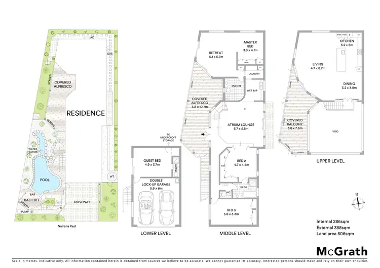 Floorplan of Homely house listing, 33 Nairana Rest, Noosa Heads QLD 4567