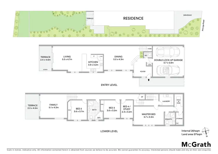 Floorplan of Homely semi-detached listing, 254A Attunga Road, Yowie Bay NSW 2228