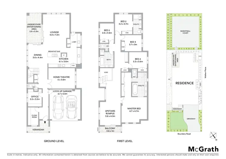 Floorplan of Homely house listing, 125A Boundary Road, North Epping NSW 2121