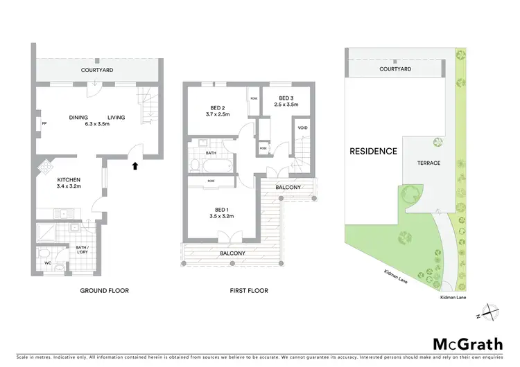 Floorplan of Homely house listing, 13 Kidman Lane, Paddington NSW 2021