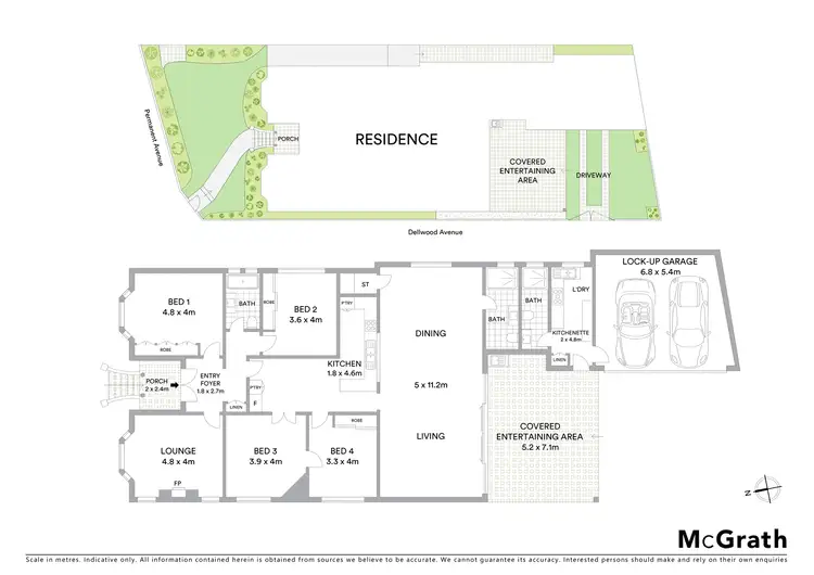 Floorplan of Homely house listing, 94 Permanent Avenue, Earlwood NSW 2206
