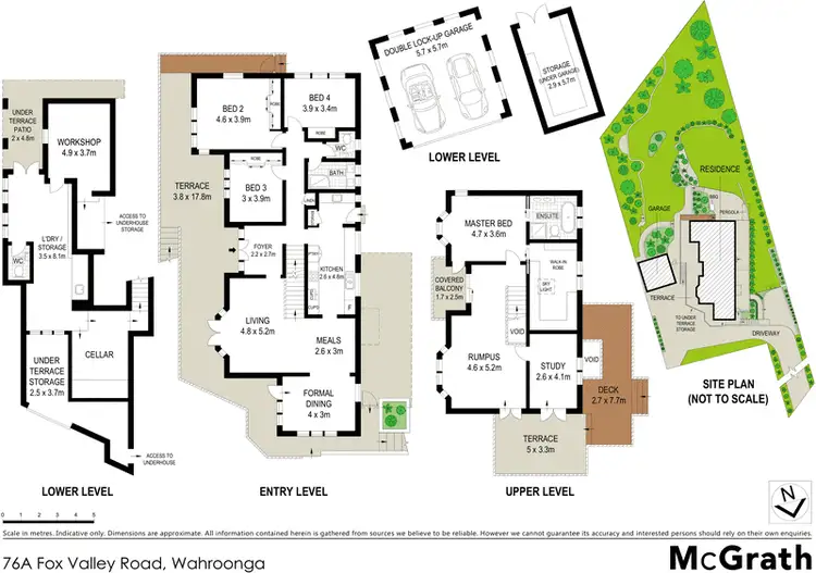 Floorplan of Homely house listing, 76A Fox Valley Road, Wahroonga NSW 2076