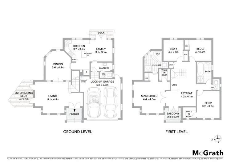 Floorplan of Homely house listing, 51A Hawthorne Avenue, Chatswood NSW 2067