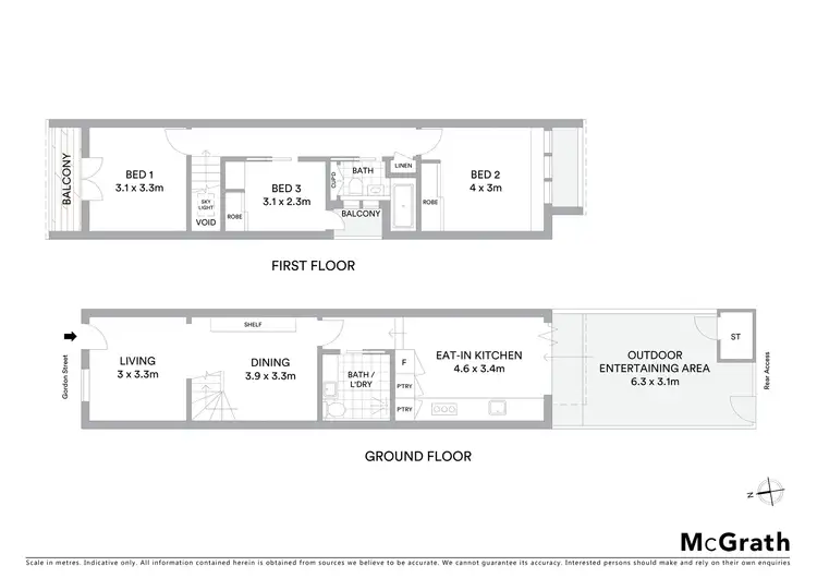 Floorplan of Homely house listing, 14 Gordon Street, Randwick NSW 2031