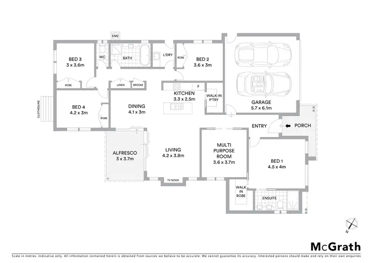 Floorplan of Homely house listing, 47 Sovereign Drive, Port Macquarie NSW 2444