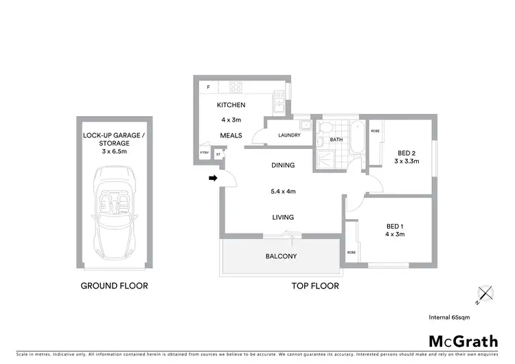 Floorplan of Homely apartment listing, 6/10-12 Belmore Street, Ryde NSW 2112
