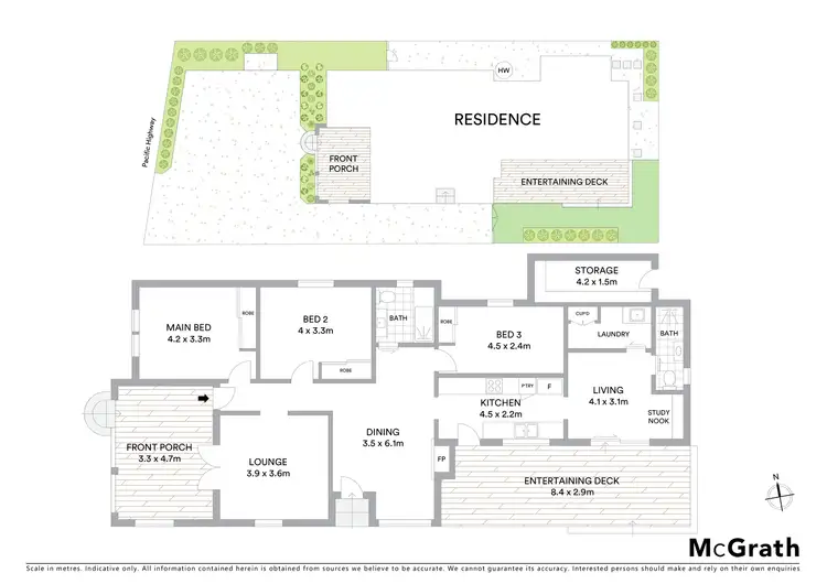 Floorplan of Homely house listing, 775 Pacific Highway, Belmont South NSW 2280