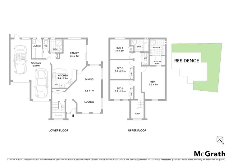 Floorplan of Homely townhouse listing, 3/10 Weetman Place, Nicholls ACT 2913