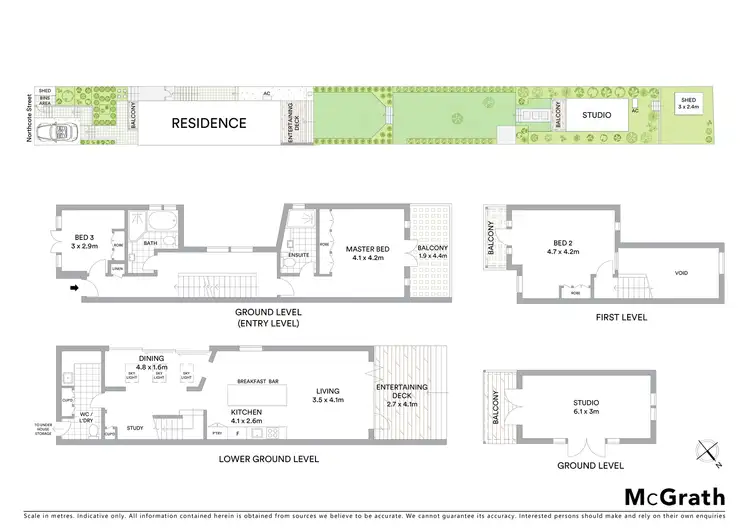 Floorplan of Homely house listing, 60 Northcote Street, Naremburn NSW 2065