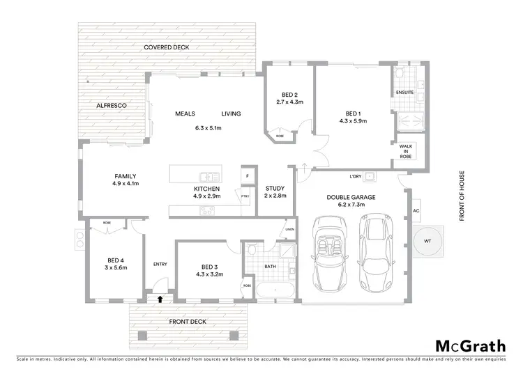 Floorplan of Homely house listing, 74 Davis Street, Millfield NSW 2325