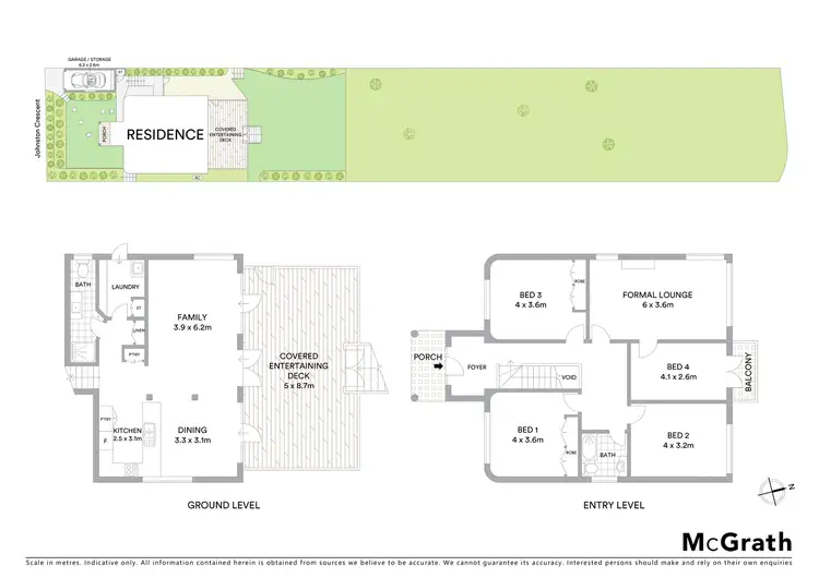 Floorplan of Homely house listing, 73 Johnston Crescent, Lane Cove NSW 2066
