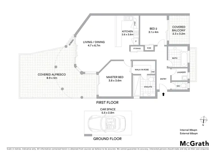 Floorplan of Homely apartment listing, 18/2 Serenity Close, Noosa Heads QLD 4567