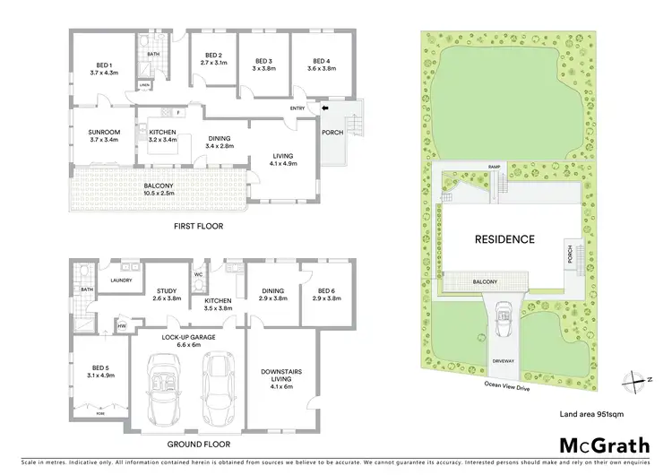Floorplan of Homely house listing, 110 Ocean View Drive, Wamberal NSW 2260