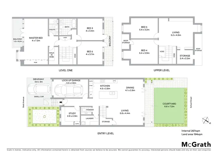 Floorplan of Homely house listing, 8 Brett Avenue, Balmain East NSW 2041