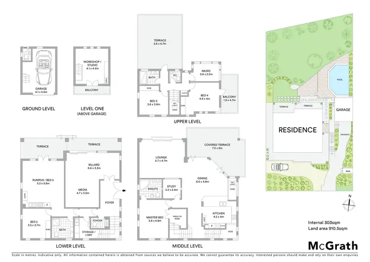 Floorplan of Homely house listing, 9 North Arm Road, Middle Cove NSW 2068