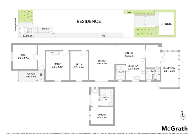 Floorplan of Homely house listing, 21 Kensington Road, Kensington NSW 2033
