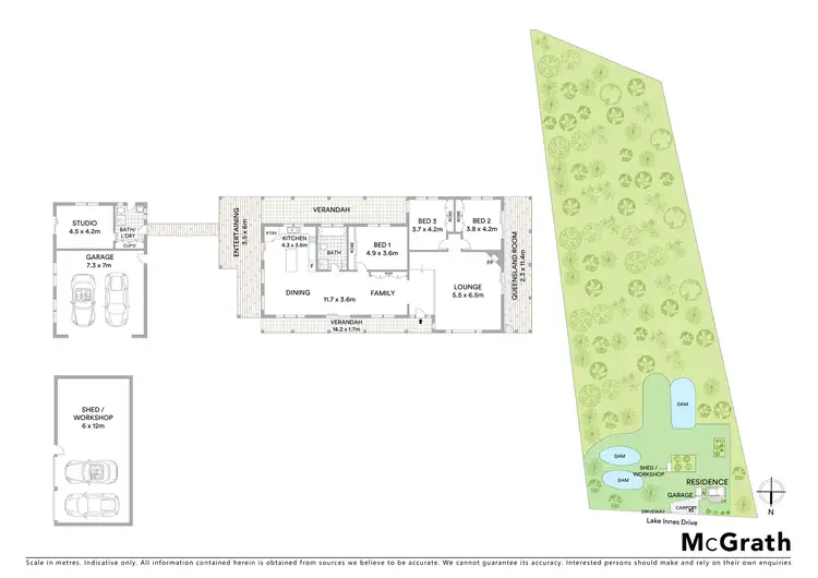 Floorplan of Homely house listing, 487 Lake Innes Drive, Lake Innes NSW 2446