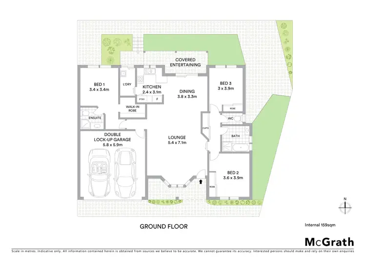 Floorplan of Homely villa listing, 8/36 Lincoln Road, Port Macquarie NSW 2444