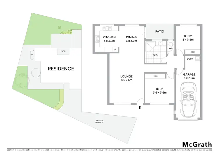 Floorplan of Homely unit listing, 11/8 Highfields Road, Highfields QLD 4352